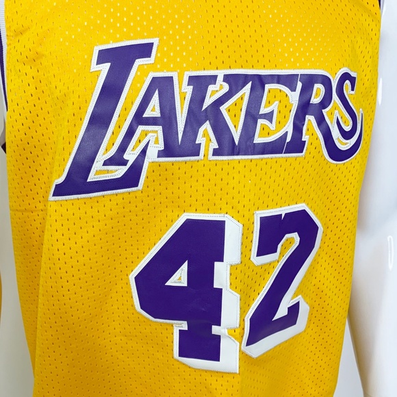 NBA Los Angeles Lakers James Worthy Jersey Med. - Picture 3 of 8